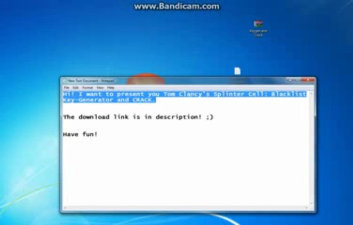 [FR] Télécharger Tom Clancy's Splinter Cell Blacklist ™ JEU COMPLET and KEYGEN CRACK PIRATER
