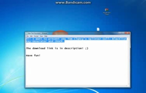 [FR] Télécharger Tom Clancy's Splinter Cell Blacklist ™ JEU COMPLET and KEYGEN CRACK PIRATER