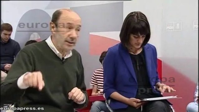 Rubalcaba propone prohibir los billetes de 500 euros