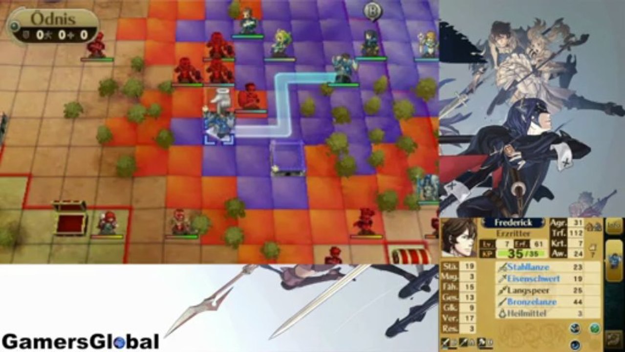 Fire Emblem Awakening Testvideo (47min)