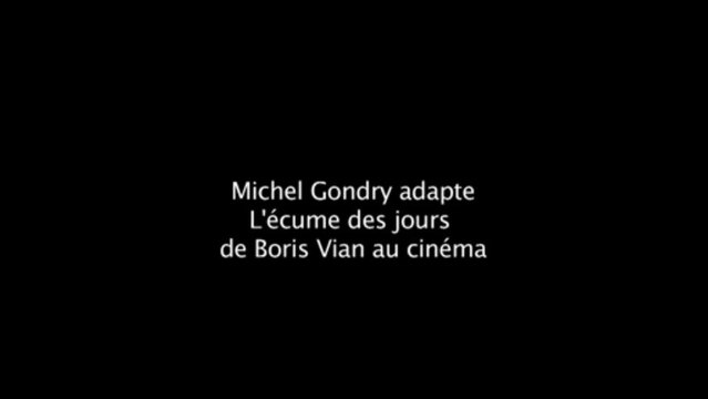 Gondry adapte l'écume des jours au cinéma