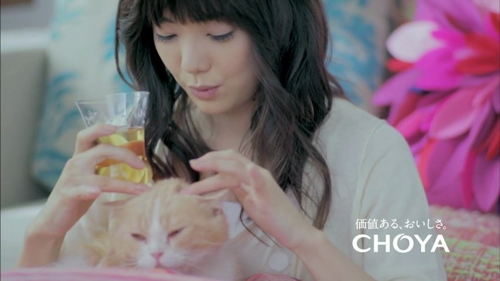 チョーヤうめほのり 猫まね 編cm15秒 動画 Dailymotion