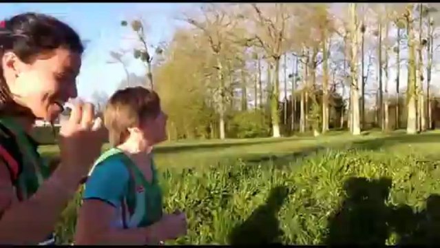 12 ème foulées évrannaises 2013 ( courir pour un enfant ) avec mario et son petit vélo