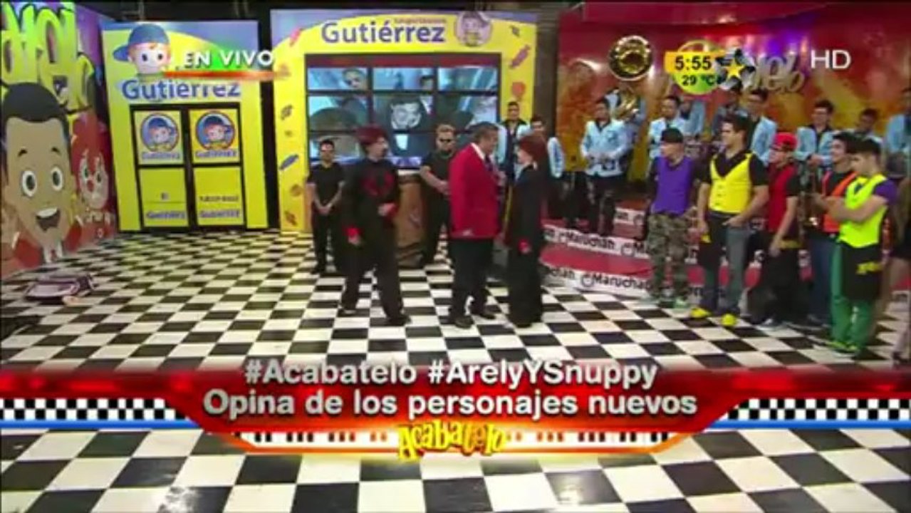 Arelly y Snoopy estrenan personajes
