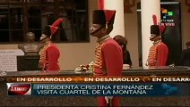 Rinde Cristina Fernández homenaje a Hugo Chávez