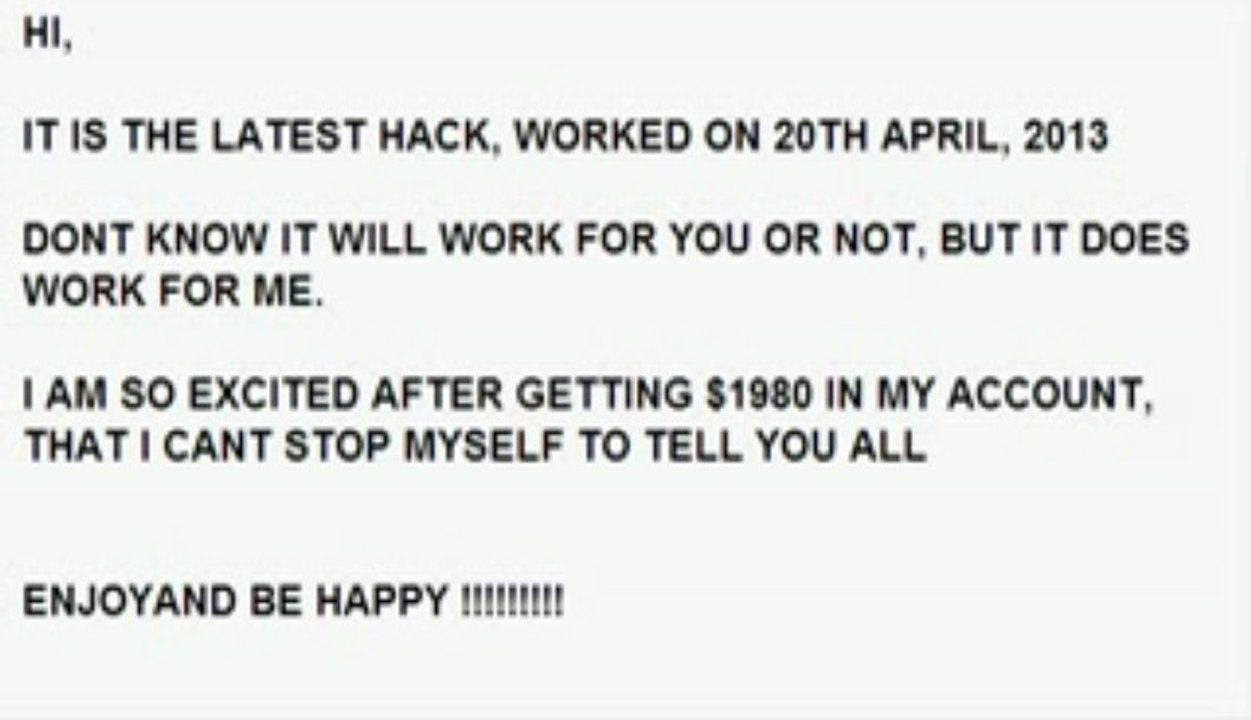 Liberty Reserve 100% Working Hack