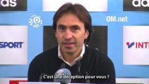 La réaction de C.Martins après OM-Brest 1-0