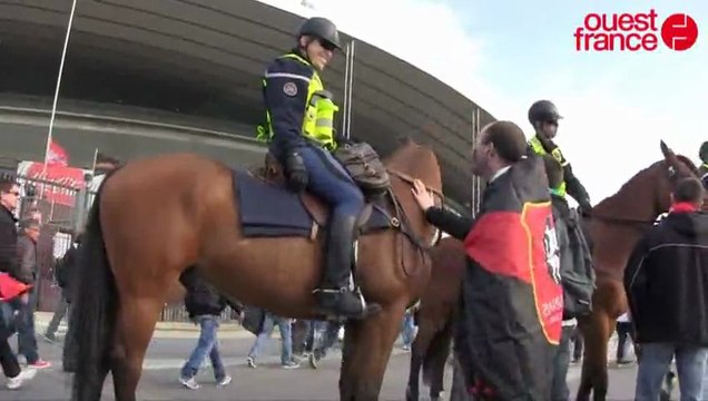 Finale Coupe de la Ligue. L'ambiance monte...