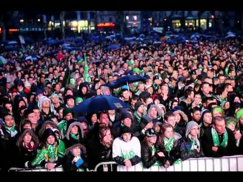 ASSE - Rennes vu depuis Saint-Etienne