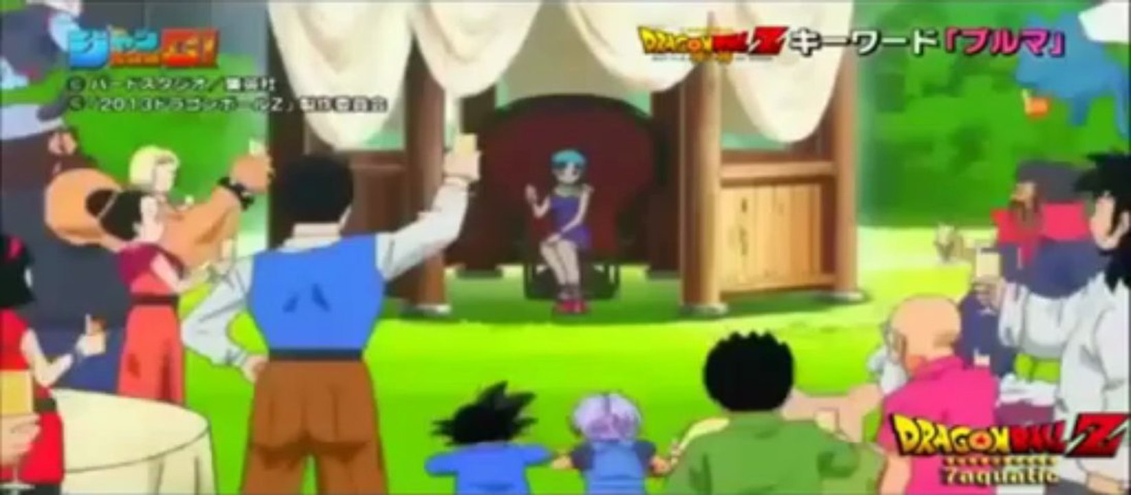 dragon ball z battle of gods - o aniversario da bulma