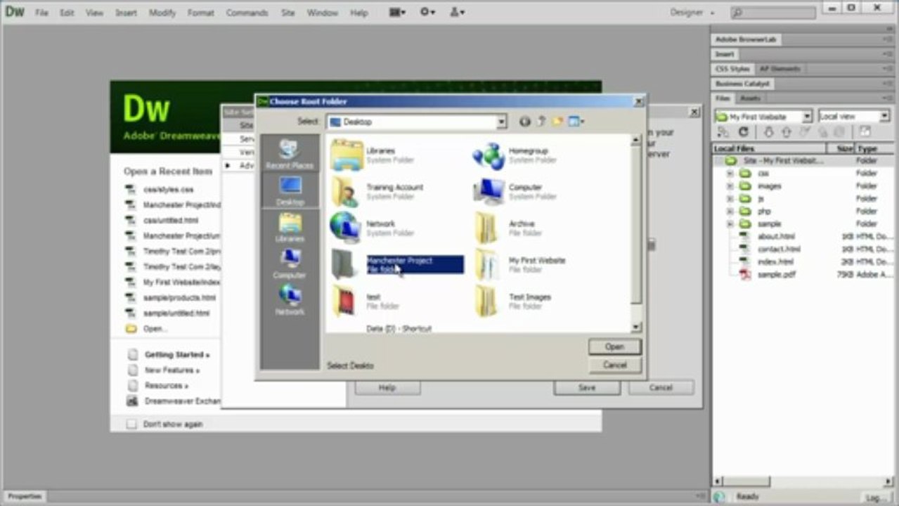 Dreamweaver CS6 Tutorial – Video 08