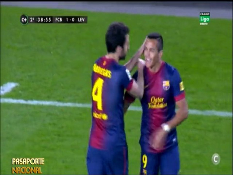 Alexis Sanchez Vs Levante [20-04-2013]