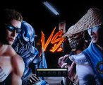 Mortal Kombat 9 : Johnny Cage et Cyber Sub-Zero VS Raiden et Baraka