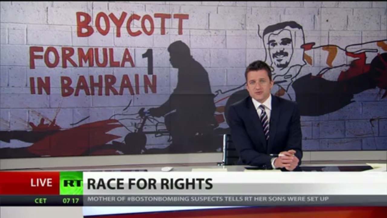 F1 Race Rage: Bahrain police use teargas in clashes with protesters