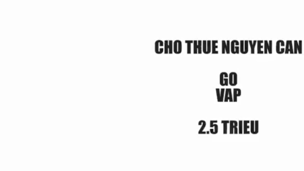 Cho thuê nhà nguyên căn Gò Vấp giá rẻ 2,5tr
