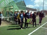 U15 contre Hennebont coupe du Morbihan 20 avril 2013 l'entrée des joueurs!