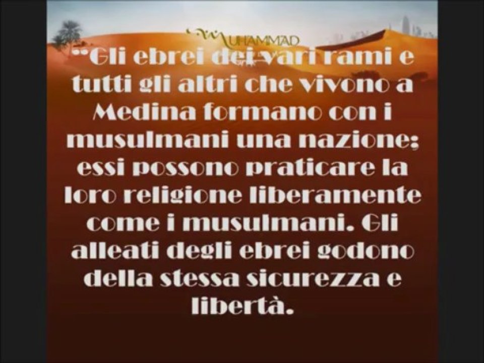 L'era islamica Egira e il rispetto per ebrei e cristiani