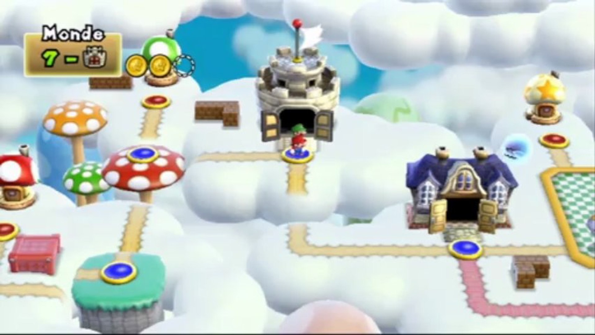 New Super Mario Bros. Wii - Monde 7 : Niveau 7-Tour (Sortie secrète) -  Vidéo Dailymotion