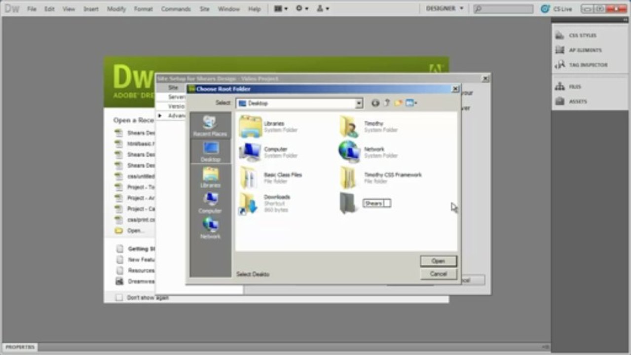 Dreamweaver CS5 Tutorial – Video 08