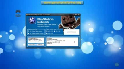 Generateur Code PSN - FR, 2013