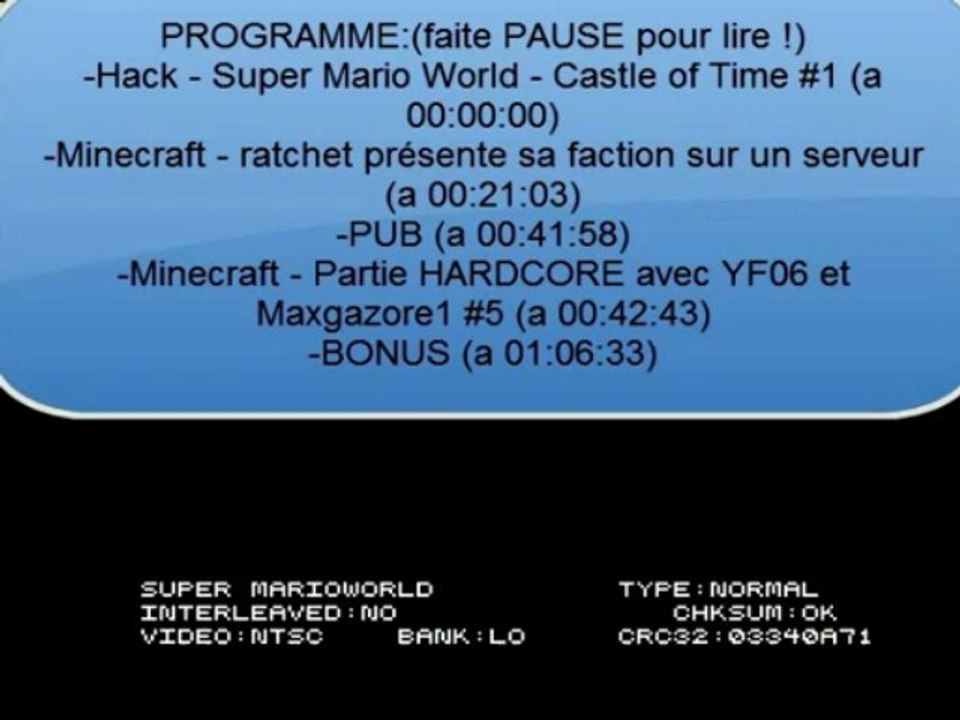 Vidéo du Dimanche #7 (A REGARDER)
