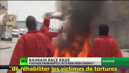 RT. Manifestations avant le Grand Prix du Bahreïn  S/T