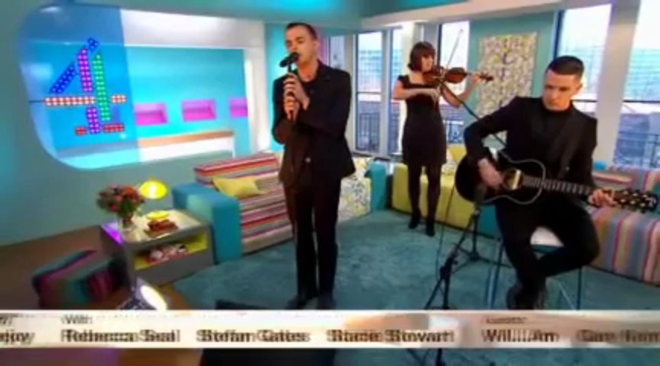 Hurts - Blind Acoustic on Sunday Brunch - 21-04-2013