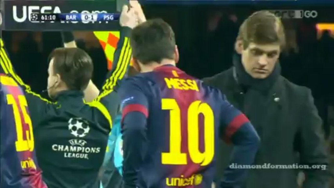 UEFA Champions League 2012-13 Quarter-Finals 2nd leg FC Barcelona - PSG Highlights 10/4/2013
