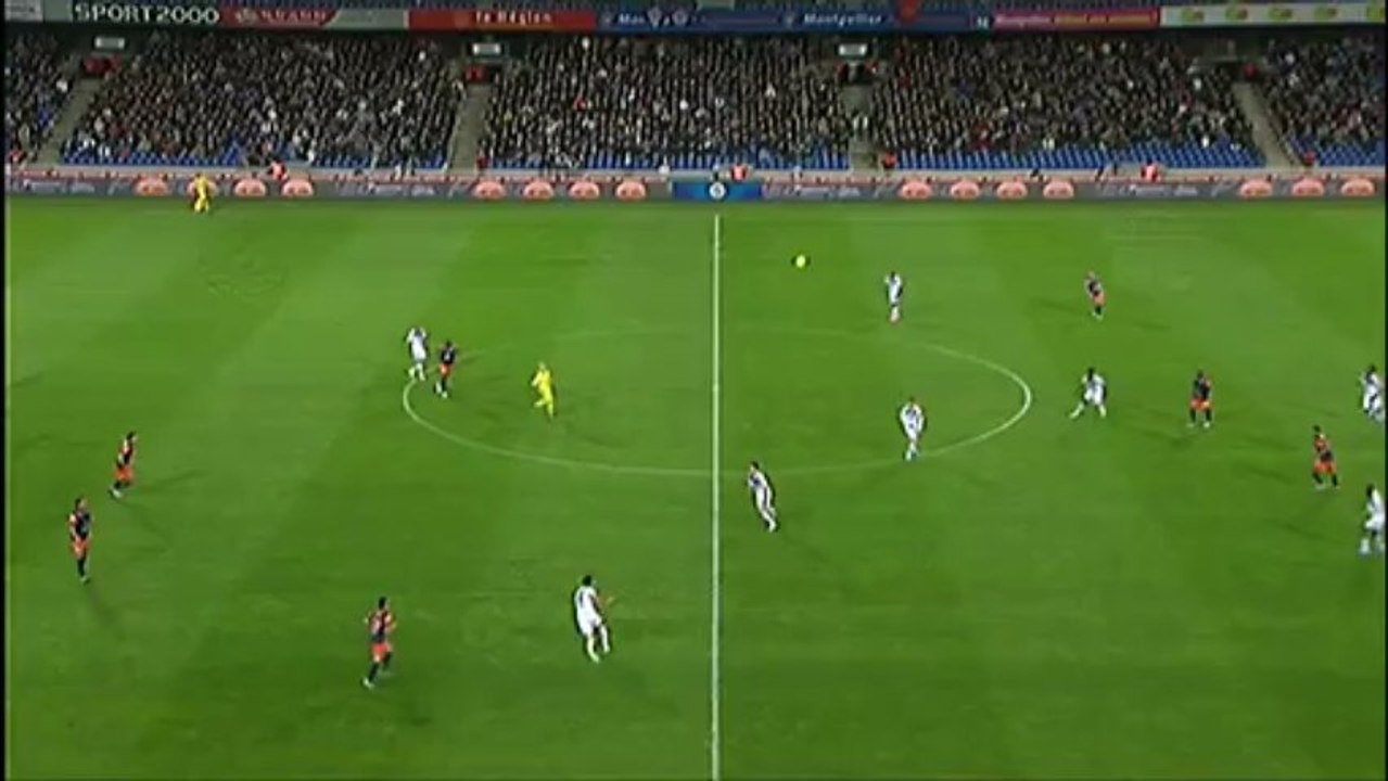 But Lisandro LOPEZ (29ème) - Montpellier Hérault SC - Olympique Lyonnais (1-2) - saison 2012/2013