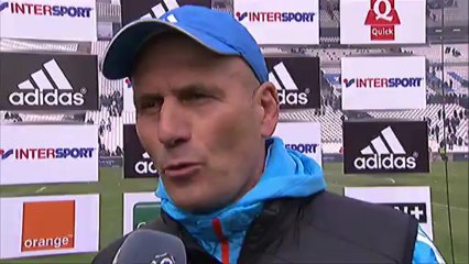 Interview de fin de match : Olympique de Marseille - Stade Brestois 29 - saison 2012/2013