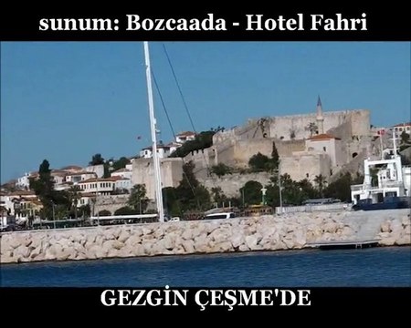 GEZGİNİN GÜNLÜĞÜ (altıncı bölüm) ÇEŞME-ALAÇATI