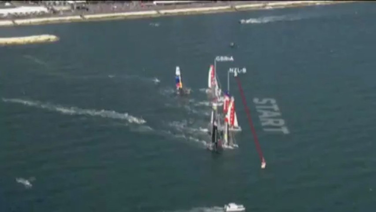 America‘s Cup: Emirates New Zealand beherrscht starken Seegang am besten