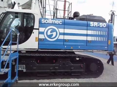 ERKE Dış Ticaret ltd., Soilmec SR - 90 Piling Rig - Bauma 2013 - Munich / Germany - erkegroup.com