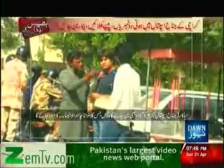 Bhais badal ke on Dawn News (Hasaas Elaqay Ya Daishat Kardo Ki Jannat ?) - April 21 2013