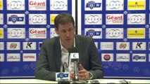 Conférence de presse SC Bastia - LOSC Lille : Frédéric HANTZ (SCB) - Rudi GARCIA (LOSC) - saison 2012/2013