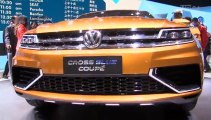 Auto Shanghai 2013: VW CrossBlue Coupé mit Plug-In-Hybridsystem
