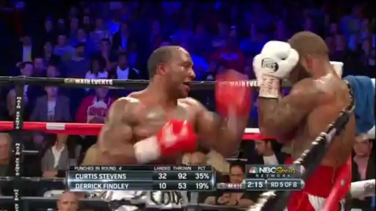 Curtis Stevens vs Derrick Finley 2013-04-20