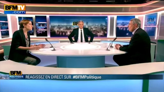 BFM Politique: l'interview d'Henri Guaino par Charlotte Chaffanjon du Point - 21/04