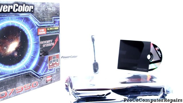 PowerColor HD 7950: Graphics Card Up Close