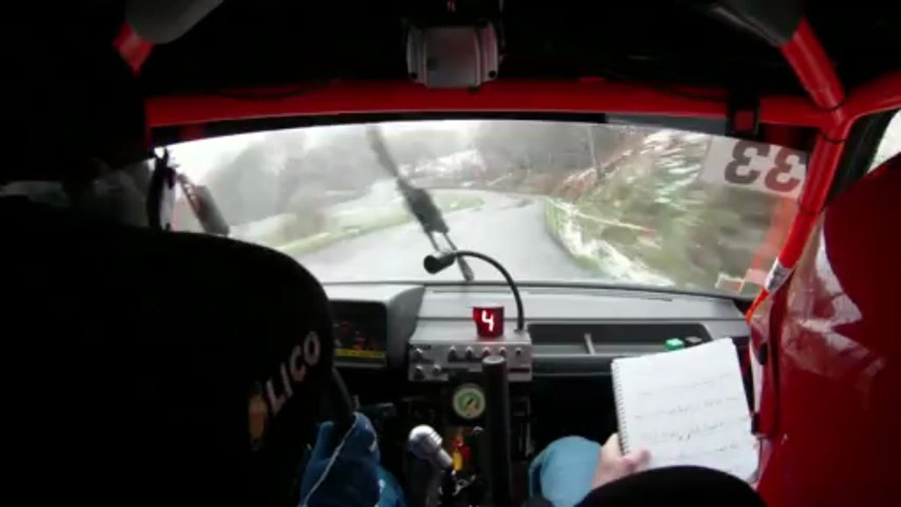 3eme scratch ES4 Charlaix Bondoux rallye du pays d' Olliergues 2013