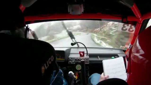 3eme scratch ES4 Charlaix Bondoux rallye du pays d' Olliergues 2013