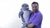 professional Shark puppet for puppeteer,ventriloquist, clowns...