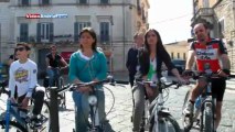 Biciclettata nel centro storico della città organizzata dalla Pro Loco di Andria