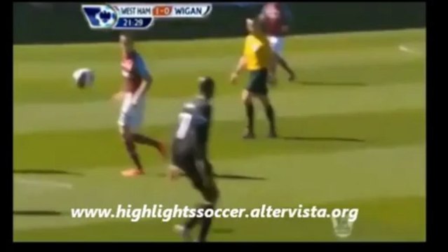 West Ham Vs Wigan 2-0 EPL 2013 (20.04)
