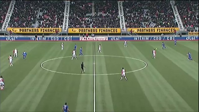 But Saber KHLIFA (34ème) - AS Nancy-Lorraine - Evian TG FC (3-1) - saison 2012/2013