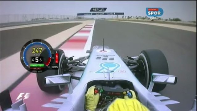 Bahreyn Gp:Nico Rosberg'in Pole pozisyon turu