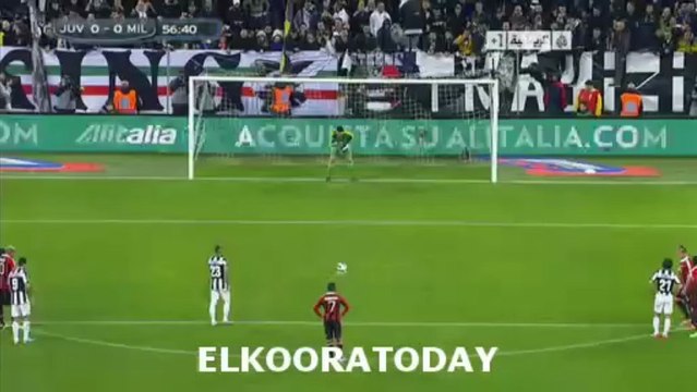 Juventus 1 - O AC Milan Arturo Vidal