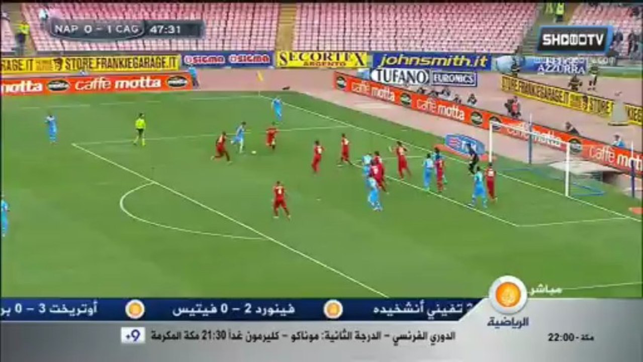 Napoli Vs Cagliari 3-2  Serie A 2013 (21.04)