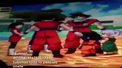 Cenas de cinema DRAGON BALL Z - BATTLE OF GODS
