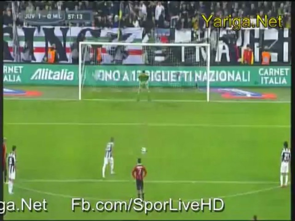 Juventus 1 - 0 Milan Vidal Pardo 21/4/2013